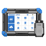 TOPDON Phoenix Lite 2 Automotive Scan Tool – 8” Android Tablet, OE-Level Full-System Diagnostics, Bi-Directional Control, Online Coding, Wireless Bluetooth VCI, FCA Gateway Access, 35 Maintenance Services, 200+ Vehicle Coverage