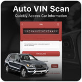 ThinkCar Auto Diagnostic Testing OBD2 Scanner - with TPMS Reset Tool And 4 Tire Pressure Sensors Bundle