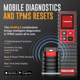 ThinkCar ThinkDiag + TPMS G2 Bundle Deal - Bluetooth OBD2 Scanner with TPMS Reset Tool