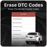 ThinkCar Auto Diagnostic Testing OBD2 Scanner - with TPMS Reset Tool And 4 Tire Pressure Sensors Bundle