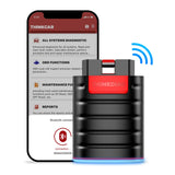 ThinkCar Auto Diagnostic Testing OBD2 Scanner - with TPMS Reset Tool And 4 Tire Pressure Sensors Bundle