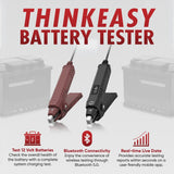 ThinkCar ThinkDiag + ThinkEasy V2 Bundle - Bluetooth OBD2 Scanner Car Code Reader with Battery Tester Clips For Vehicle Diagnostic Tool