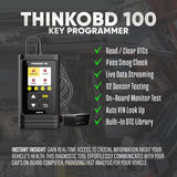 ThinkCar ThinkOBD 100 - OBD2 Scanner Engine Fault Code Reader with Full OBD2 Functions