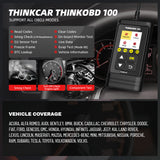 ThinkCar ThinkOBD 100 - OBD2 Scanner Engine Fault Code Reader with Full OBD2 Functions