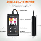 ThinkCar ThinkOBD 20 - Automotive Code Reader, OBD2 Scanner, Check Engine Light, Emissions Scanner, Live Data Stream, Smog Check