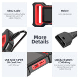 Thinkcar THINKSCAN PLUS S7 5-Inch OBD2 Scanner ABS/SRS/Engine/Transmission/BCM/AC/IC Reset Code Readers & Scan Tools