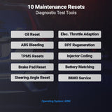 ThinkCar ThinkTPMS T209 - Tire Pressure Sensor Relearn & Reset OBD2 Scanner Automotive Diagnostic Equipment