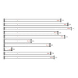 Autel Toyota Around View Monitoring (AVM) Pattern CSC1004-10 | 360° Surround View Camera Calibration Target for Toyota ADAS Systems
