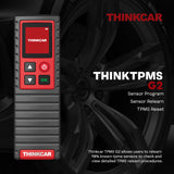 ThinkCar Auto Diagnostic Testing OBD2 Scanner - with TPMS Reset Tool And 4 Tire Pressure Sensors Bundle
