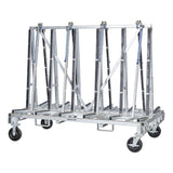 Groves TR-4496 98.5" L x 44" W Transport Rack, handling heavy and bulky objects, racks