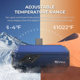 TOPDON TC001 Smartphone & Tablet Thermal Imaging Camera – 256×192 IR Resolution, -4°F to 1022°F Temperature Range, USB-C Plug & Play, Android & Windows Compatible, Portable Infrared Thermography Tool