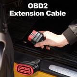 ThinkCar OBD2 Extension Cable - 19" Replacement 16 Pin OBD2 Extension Cable Adapter Cord For Vehicle Diagnostic Tool Scanner