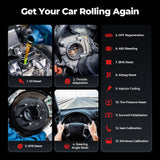 TopScan OBD2 Scanner – Pocket-sized, smartphone-compatible tool for 60+ car brands. Read/clear codes, AutoVIN, bidirectional tests, I/M readiness, DTC guide; Lite for DIY, Pro for advanced resets.