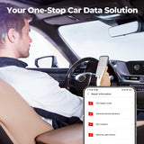 TopScan OBD2 Scanner – Pocket-sized, smartphone-compatible tool for 60+ car brands. Read/clear codes, AutoVIN, bidirectional tests, I/M readiness, DTC guide; Lite for DIY, Pro for advanced resets.