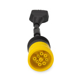 ThinkCar Type II OBD2 J1939 - Male To 16 Pin Female Cable 16 Pin To 9 Pin Adapter Connector Cable