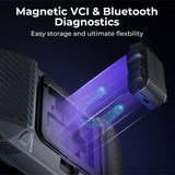 TOPDON UltraDiag OBD2 Scanner & Key Programmer – 8" Android 11 tablet, 100+ car brands, 30 reset services, full-system diagnostics, key learning, PIN reading, bidirectional control, AutoVIN, Bluetooth VCI.