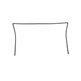 Precision Replacement Parts 3-Sided Windshield Reveal Molding with Corner Welds for 2013-2016 Mazda CX-5 SUV Windshield Trim Replacement SKU: WFS F3558 IBC-XCP100