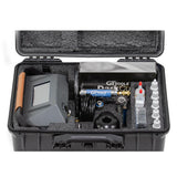 GT Tools® Wizard™ Smart Windshield Repair System – Fully Automated Professional Windshield-Chip & Crack Repair Kit with Cordless Drill, UV Curing Bridge & Full Resin Set