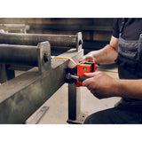 FEIN 90701004020 VersaMAG Vise Set Permanent Magnetic Vise System with Mounting Plate Safety Strap and Allen Key for Secure Metalworking and Workshop Clamping
