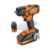 FEIN 71132362090 ASB 18 QC 2 Speed Cordless Hammer Drill Driver Kit with Lithium Ion Batteries Rapid Charger and QuickIN Drill Chuck for Professional Use