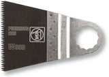 FEIN 63502122036 E-Cut Precision Saw Blade 2-1/2 Inch 25 Pack Universal Oscillating Multi Tool Blades for Wood Drywall Plastic Professional Cutting Accessories