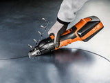 71300362090 FEIN ABSS 18 1.6 E Cordless Slitting Shear 18V up to 16 Gauge Metal Cutting Tool with Li-Ion Batteries, Rapid Charger, Tool Case