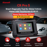 iCarsoft CR Pro S | Bi-Directional OBD2 Scanner with WiFi & 5" Touchscreen
