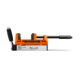 FEIN 90701004020 VersaMAG Vise Set Permanent Magnetic Vise System with Mounting Plate Safety Strap and Allen Key for Secure Metalworking and Workshop Clamping