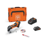 71300665090 FEIN ABLS 18 1.6 E AS Cordless Sheet Metal Shears Set 18V up to 16 Gauge 1.6 mm with Dual Blades, 4Ah Batteries, Rapid Charger, L-BOXX Case