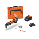 71320465090 FEIN ABLK 18 1.6 E AS Cordless Nibbler Set 18V up to 16 Gauge Metal Cutting Tool with 4Ah Batteries, Rapid Charger, L-BOXX Case
