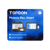 TOPDON Phoenix Smart & Max Passenger Car Online Update – 1 Year | One-Year Software Update for Phoenix Smart & Max Diagnostic Scanners | Includes All Passenger Car Vehicle Lines