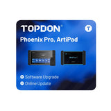 TOPDON ArtiPAD / Phoenix Pro One-Year Online Update | 12-Month Software Renewal for Diagnostic Tools | Includes All Vehicle Lines | Fast Digital Delivery (Up to 3 Days)