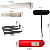 Z BLADE VARIETY PACK PKG OF 9 blades remain flexible and retain their sharpness and  QUICKNIFE™ fully adjustable cold knife with a unique lever design.