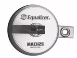 Equalizer Mini Anchor Cup for Cord and Wire Securement Essential for Finishing Cuts Measures 2-1/8” Diameter with 1/2” Anchor Tab 1-1/2” Height with Suction Cup Engaged Ideal for Use with Equalizer Viper & Raptor Fiber Wire Holders